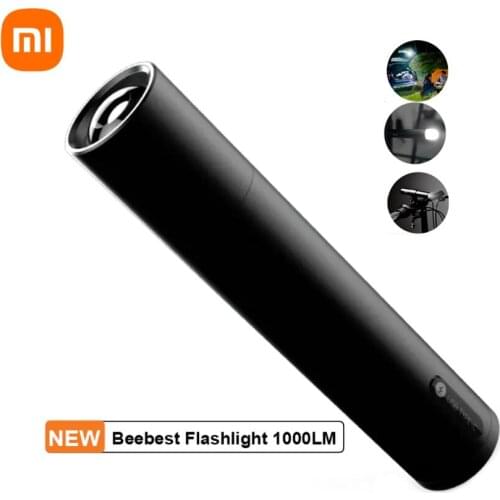 Youpin Beebest Flash light 1000LM 5 Models Zoomable Multi-function Brightness Portable EDC and Magnetic Tail & Bike Light