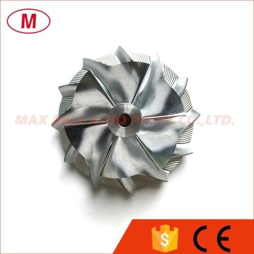 GT1449V 37.00/49.00mm 6+6 blades High Performance Turbo Billet compressor wheel/Aluminum 2618/Milling wheel for 821866-0001/0002