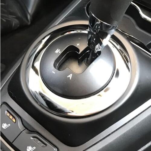 Stainless Steel Transmassion Shift Gate Panel Cover Molding Garnish Cover Trim Accessories for Lada Vesta Priora AMT