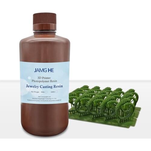 JAMGHE Higher Wax Plus Jewelry Castable Resin for DLP LCD RGB and MONO printers FEDEX shipping