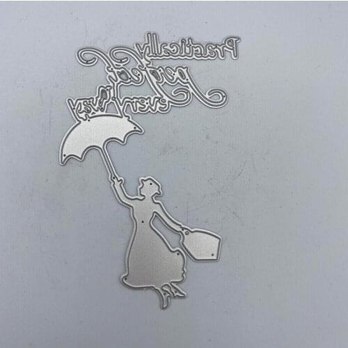 Metal Cutting Dies Elegant Lady Mold Decoration Scrapbooking Embossing Paper Craft Mould Punch Stencils