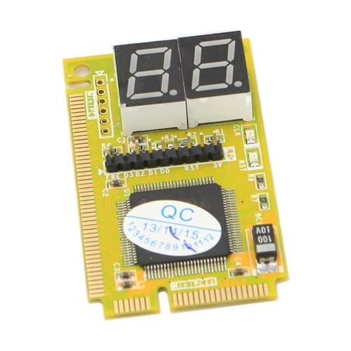 3 IN 1 MINI PCI-E EXPRESS PCI PC TESTER TEST LAPTOP 2 Digit MOTHERBOARD Diagnostic Tester Card