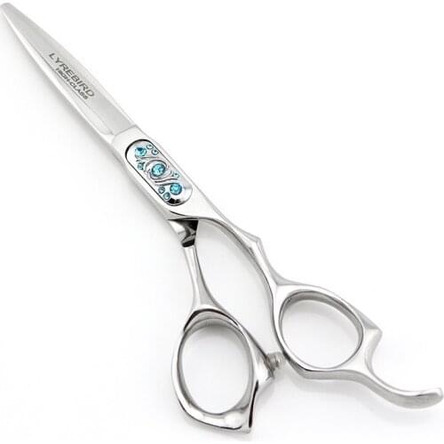 Hair scissors 6 INCH Hair shears Hairdressing scissors rectangle screw Wholesale Lyrebird HIGH CLASS 10PCS/LOT NEW