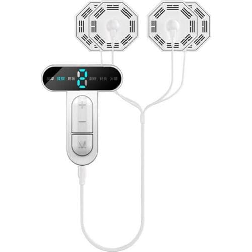 Rechargeable Electronic Pulse Massager Electric Neck Muscle Stimulator Electrode Pad For Back Pain Reliever Losing Weight