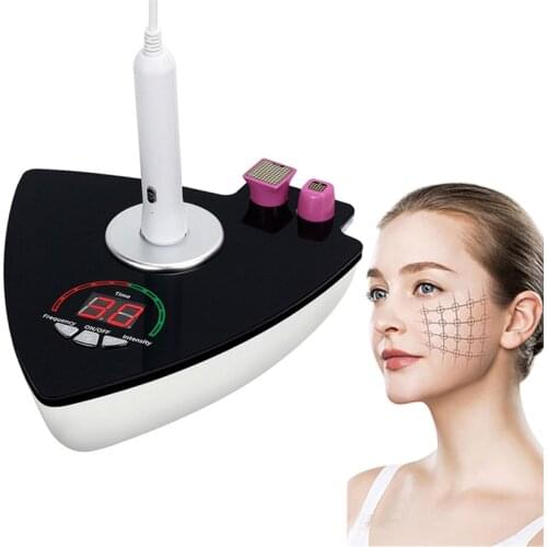 Mini Portable Facial Fractional RF Thermagic Instrument Radio Frequency Skin Tightening Micro-current Anti Aging Machine