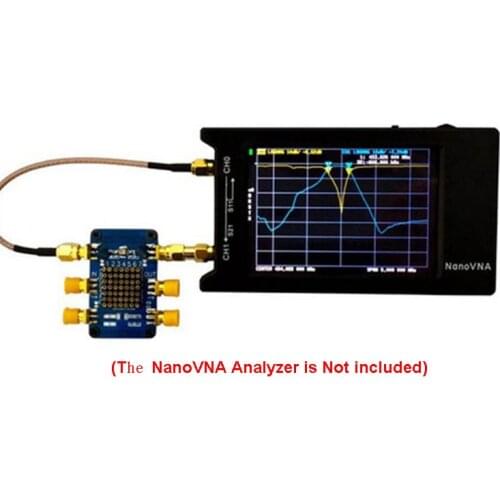 RF Demo Kit For NanoVNA VNA RF Test board Vector Network Test For NANOVNA-F , NanoVNA-H