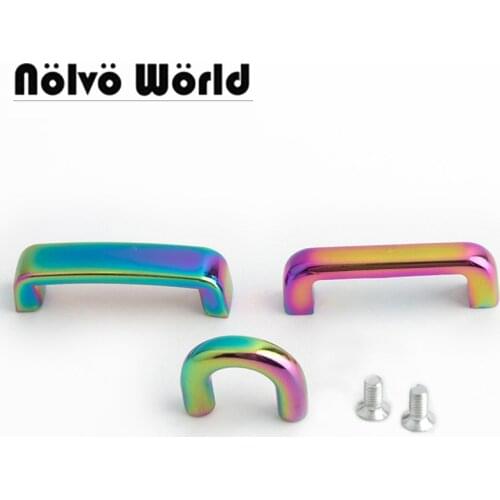 10-50pcs Inner 20mm 25mm Rainbow arch bridge connector metals for purse,Bag and Parts Accessory fashion bags