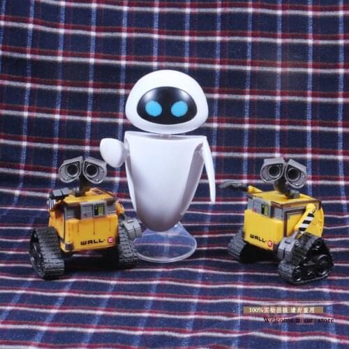 Wall-E Robot Wall E EVE PVC Action Figure Collection Model Toys Dolls 6cm 3 Types