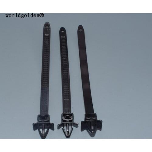 Worldgolden 100pcs 142mm Releasable Cable Strap for Honda#90672-SA0-0030(90672SA00030),Mazda#9928-91-053(992891053)
