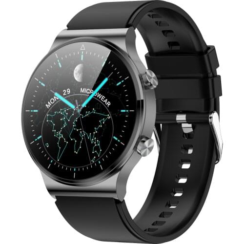 M2 Bluetooth Call Smart Watch Round Screen Men Fitness Heart Rate Blood Pressure Monitor Bracelet Sport Waterproof Smartwatch