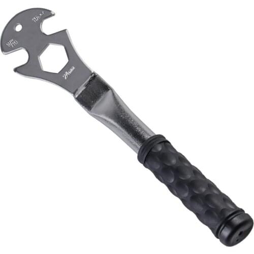 Bike 28CM Pedal Multi Wrench Heavy-Duty Spanner Repair Tool With Long Hand