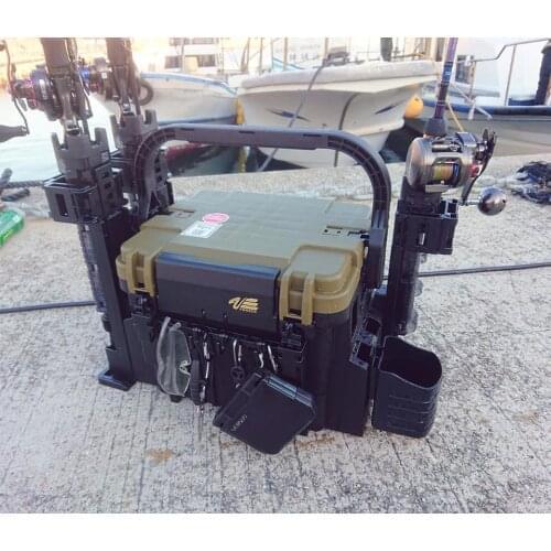 Japan imports MEIHO Ming state VS VW - 2055/2070-7055/7070 road and the tools to receive sea fishing box