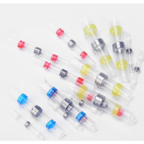50/100/250/300/350/400/500/600/800PCS waterproof solder ring heat shrinkage to take over the solder terminal combination sleeve