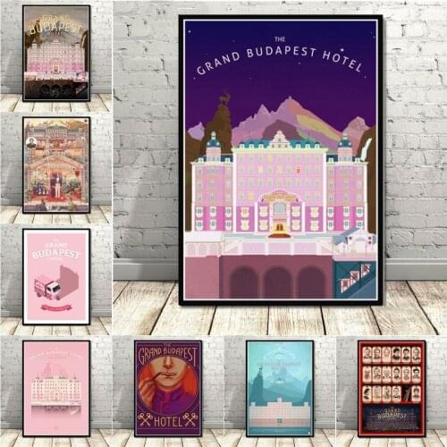 Diamond Painting Full-width The Grand Budapest Hotel Movie Classic Comics Diamond Embroidery Diamond Painting Diamond Inlaid Emb