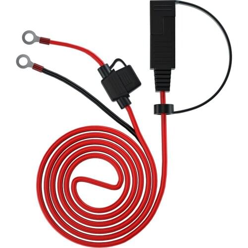 CS-1423A1 Motorcycles Battery Charger SAE Connector Socket Cable Waterproof OT Terminal SAE Connector Cable