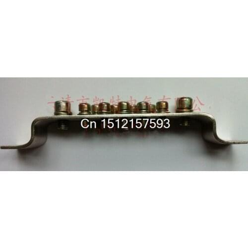 Double-row 11 holes up, specification 2.5 * 25, copper grounding, grounding Busbar, double rows of grounding line