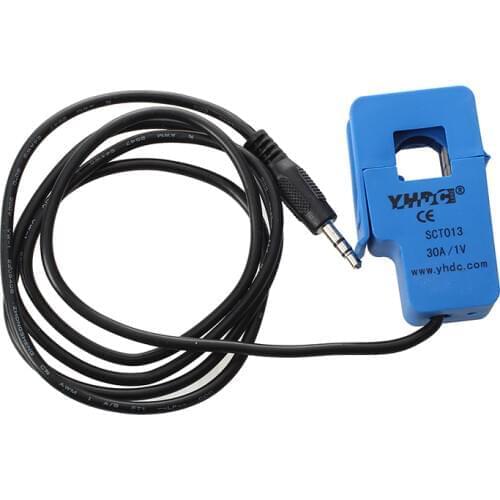 Hot SCT 013-030 3.5mm Output Non-invasive AC Current Transformer Blue