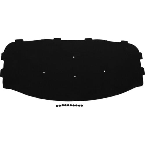 For-BMW 3 Series E46 318I 320 325 330 Cover Heat Insulation Foam Hood Soundproof Cotton Head Front Cover with Clasp