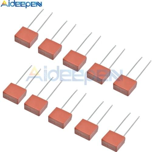 10pcs 1A 2A 3.15A 4A 5A 6.3A 250V 392 Square Plastic Fuse T1A T2A T3.15A LCD TV Power Board Commonly Used Fuses Slow Blow Fuse