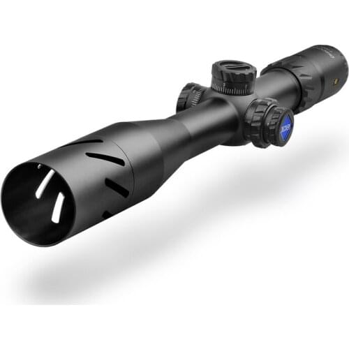 Mira telescópica táctica FFP iluminada, tiro de largo alcance HD 4-24X50SFIR 34mm, tubo soldado del ejército, garantía de por vi