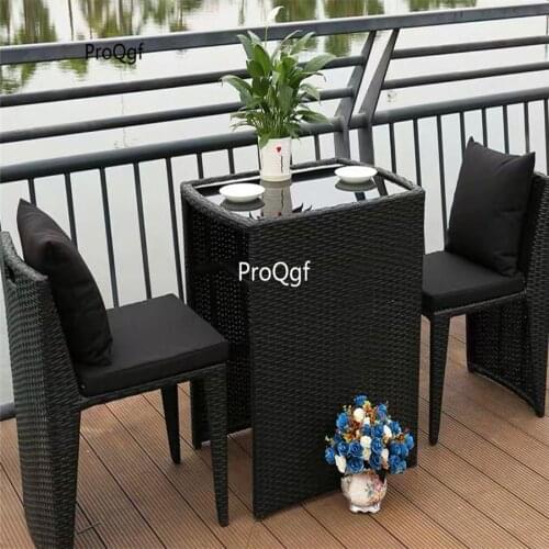 Prodgf 1 Set 1 table and 2 chair minshuku hot rattan furniture