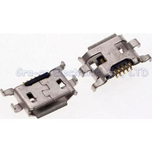 200pcs USB Jack Connector Charging Port For Blackberry 9900 Gionee GN215 K-Touch T789 E616 W700 W650 E619 etc tail plug