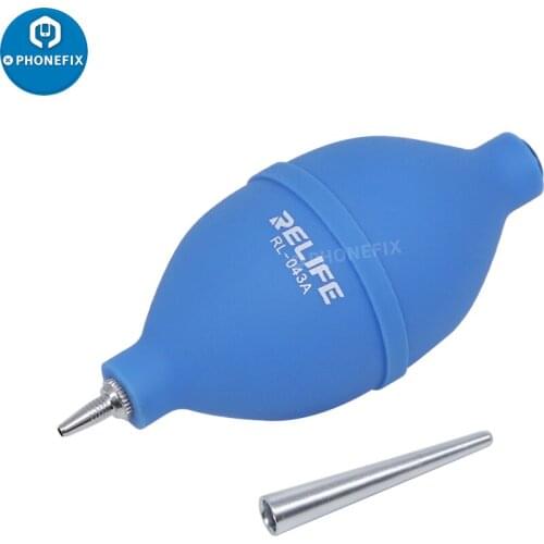 RELIFE Air Blower Pump Dust Cleaner for Mobile Phone PCB Keyboard Camera Lens Dust Removing Metal Cleaning Pen Air Blower Ball