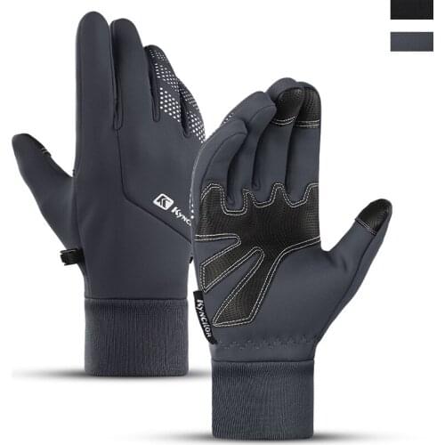 Full Finger Warmth Waterproof Gloves Cycling Bicycle Bike Cold Weather Windproof Outdoor Sports Gloves Windproof Warm Glove
