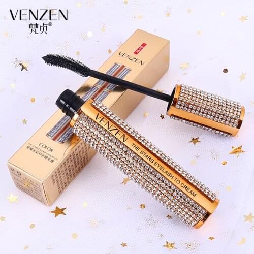 Venzen Xingyao Glorious Everlong Mascara Waterproof Fiber Curling Makeup Thick Not Easy to Smudge Eyelash Growth Solution