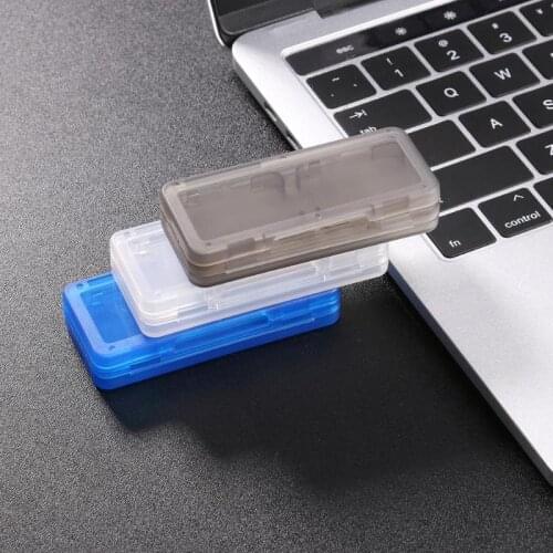 4 Slots Storage Box for Nintend Switch Momery Game Cards Protective Case Cover Holder Protector High Quality Game Cards Storage