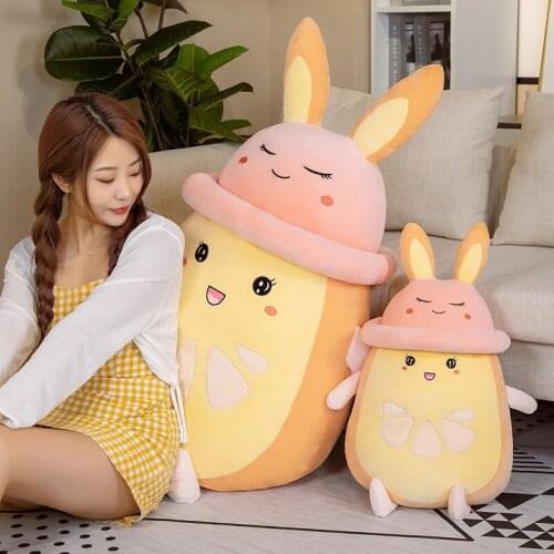 60/80cm New Creative Fruit Orange Throw Plush Stuffed Office Sofa Waist Cartoon Pillow Napping Cushion Children Kids Pillow Gift