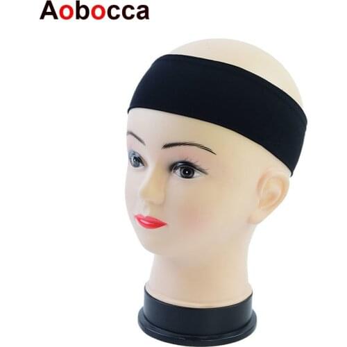 Aobocca Ice Hair Wig Elastic Band Adjustable Velcros Edge Laying Scarf Edge Wraps For Hair Frontals Wig Headband