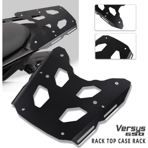 Motocycle Rear Luggage Carrier Rack Extension Luggage Holder Bracket For Kawasaki Versys 650 2015 2016 2017 2018 2019 2020 2021