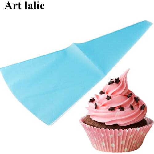 Kitchen Portable Reusable Silicone Icing Piping Cream Pastry Bag Cake DIY Decorating Tool Hot