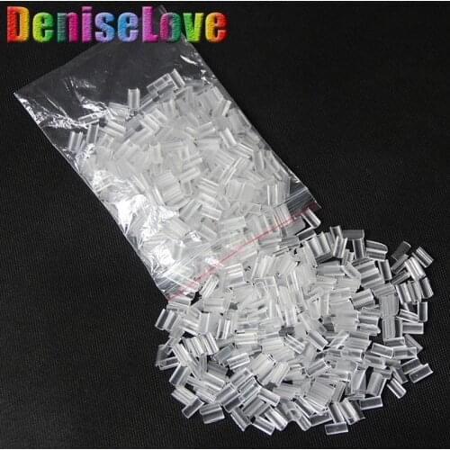 Nail hair extension keratin glue Hair Connector Nails glue 100pc keratin extension with hair extension tools hair tools kit