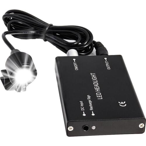3W Headlight for Dental Loupe Dental Lab Medical Loupe Dental Magnifier 3.5X/2.5X