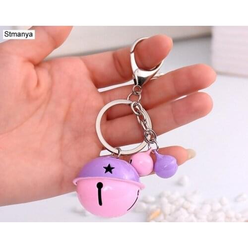 New New birthday gift bell key chain lady fashion bag pendant bell ornaments car pendant K1518