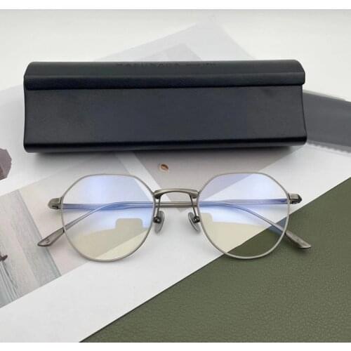 Original Glasses Frame Titanium Prescription Glasses Women Myopia Eyeglasses Frames for men Vintage Japan Designer Brand Glasses