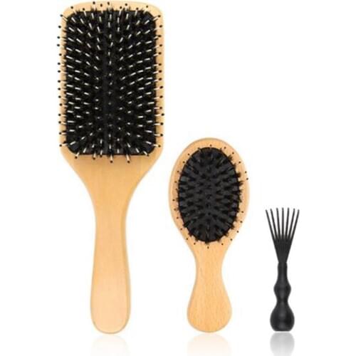 3Pcs Professional Hairdressing Scalp Massage Comb Anti-Tangling Anti-Static Hair Comb Household Daily Combing Tool