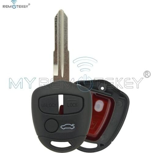 Remtekey Remote key 3 button 434Mhz MIT8 for Mitsubishi Triton Lancer Evo with 46LCK