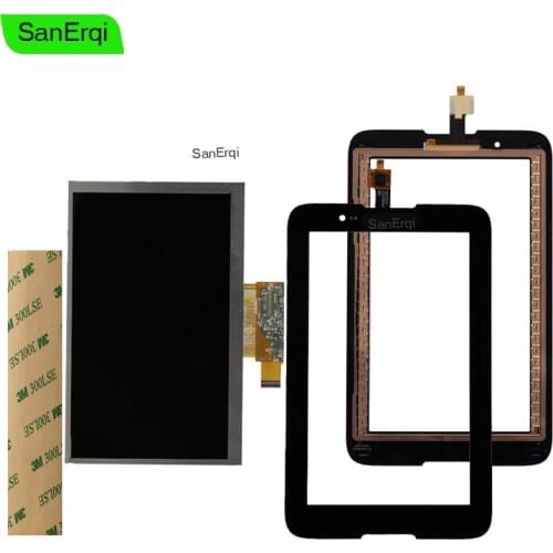 SanErqi 7inch For Lenovo A3300 Touch Screen with LCD Display Screen Digitizer Sensor Tablet Pc Touch Screen