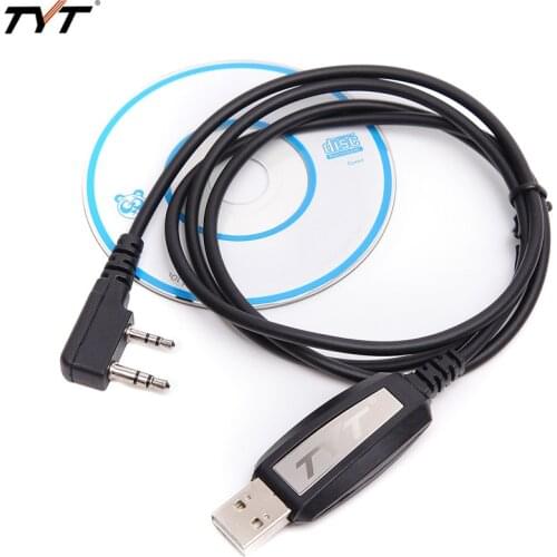 TYT MD-380 USB Programming Cable Driver CD for DMR Radio TYT MD-380 MD-390 Radioddity GD-77 RT3 Digital Walkie Talkie