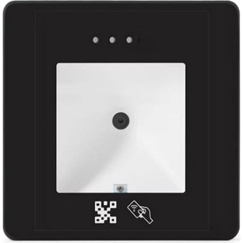 Smart Biometric QR Code Aaccess Control Card Reader WG Access Control Reader RS232 / 485 QR Code Self-Service Embedded Scanner