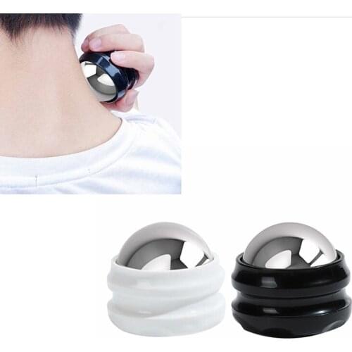 1PC Cool Cold Massage Roller Ball Therapy Foot Waist Hip Back Relaxer Massager Body Waist Stress Release Muscle Relax