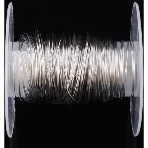 30M/Roll Flexible Wire Rope Cable Stainless Steel Rustproof Wire Rope Cable Diameter 0.2-0.6mm
