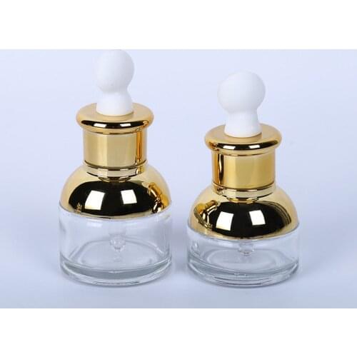 20ML 30ML Mini Dropper Bottle for Essential Oil Pipettes Serum Perfume Make Up Empty Bottles 30cc Glass Containers 10pcs/lot