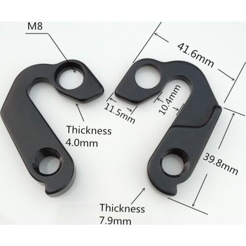 5PCs bike Rear Derailleur Hanger Mech Gear Dropout for Marin Alloy Trail Urban City Cyclocross Bobcat Trail Gestalt Lombard
