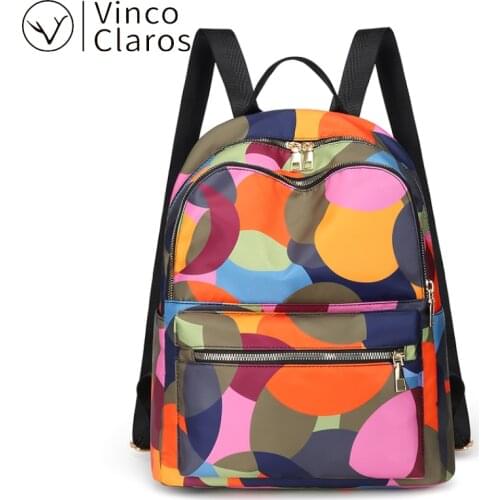 Animal Prints Oxford Backpacks for Women Large Capacity Back Pack Travel Light School Bag Designer Bagpack Black Mochila Purses