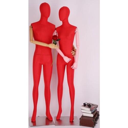Full Body Mannequin With Bendable Wooden Hand Model Colorful Factory Direct Sell