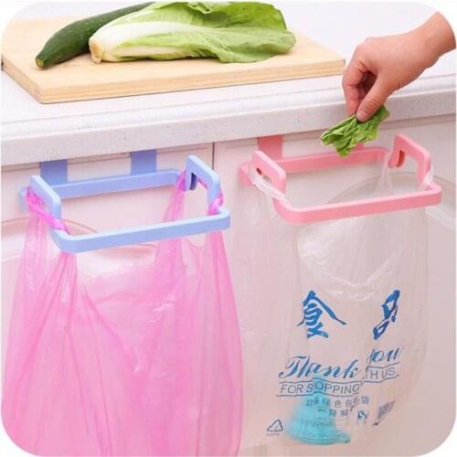 Hot Sale Garbage Bag Rack Kitchen Gadgets Portable Hanging Trash Bag Plastic Garbage Bags Holder Storage Rack Rubbish Bag Hanger